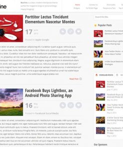MyThemeShop Boxline WordPress Theme