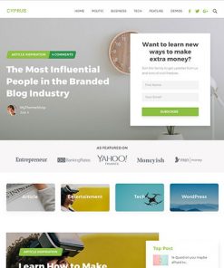 MyThemeShop Cyprus WordPress Theme