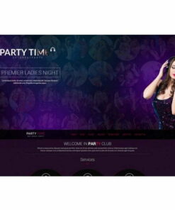 Party Time – HTML Template
