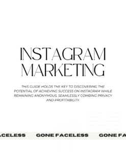 Instagram Marketing – Gone Faceless